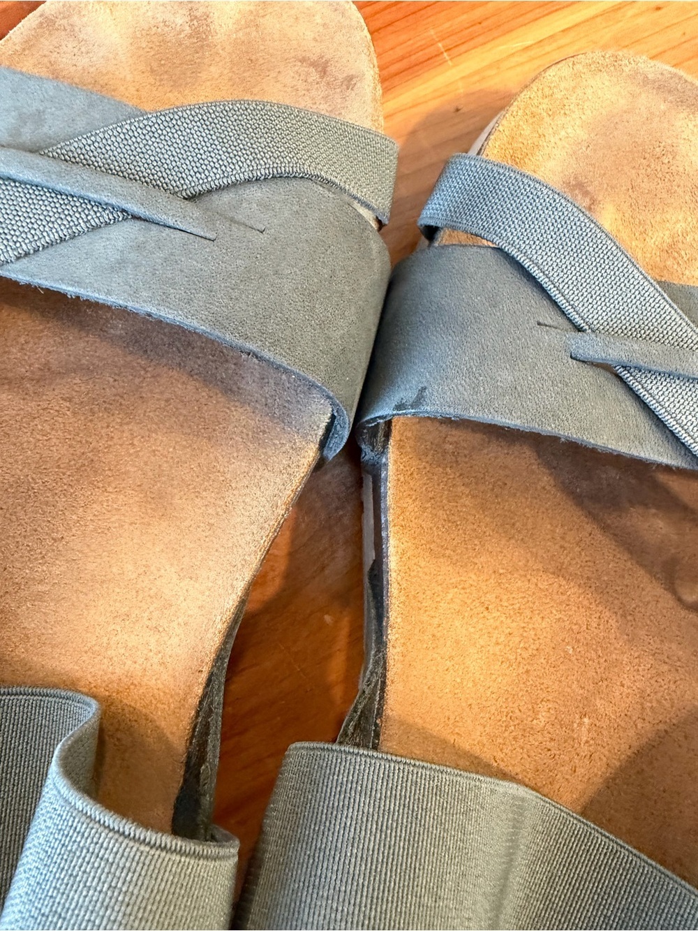 Plakton Gray Brown Comfort Sandals EU 40 US 9 9.5 Outdoor - Picture 8 of 8